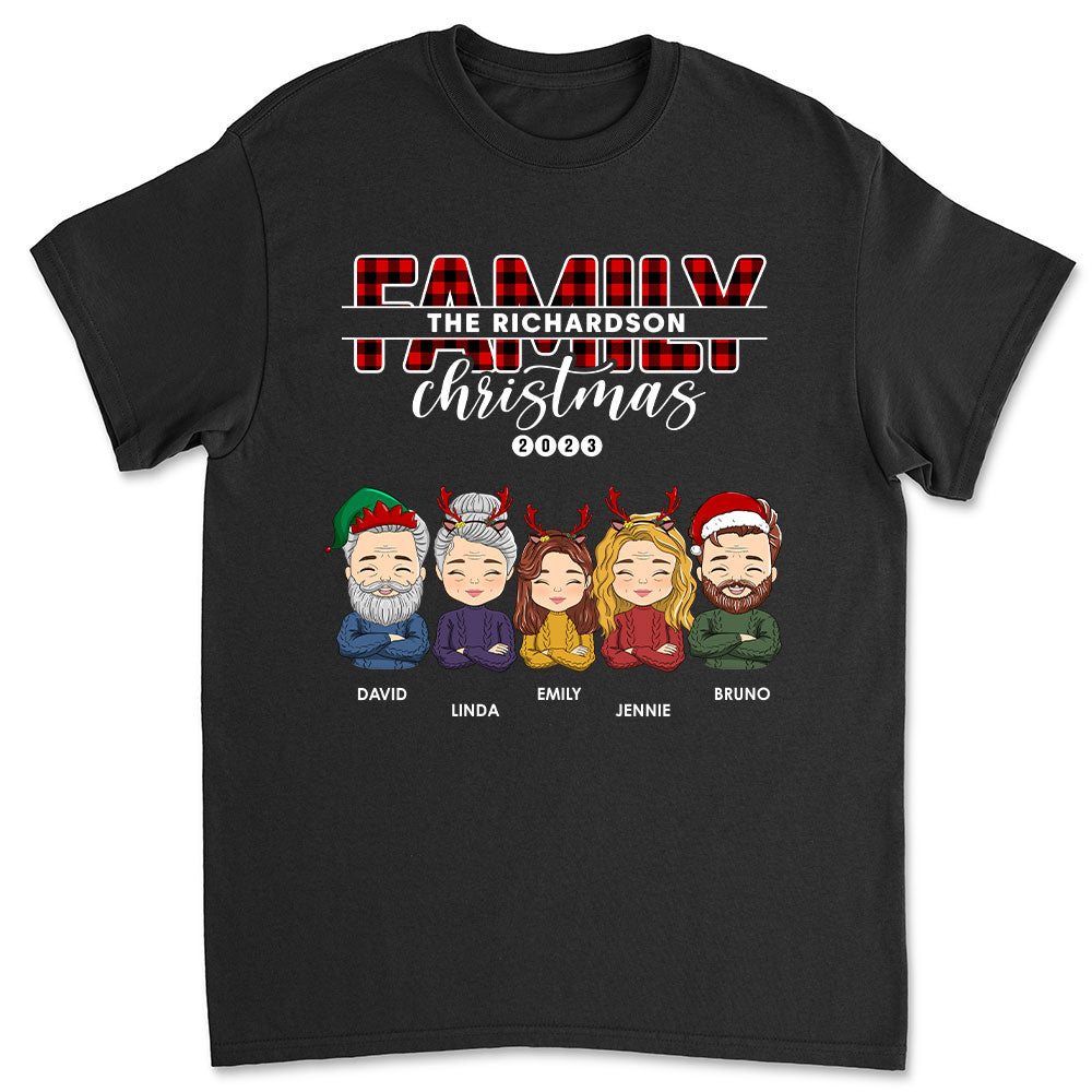 2023 Family - Personalized Custom Unisex T-shirt